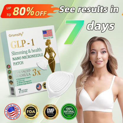 【New Product Last Minute! 80% OFF】Grunsify® NIDDK-Tirzepatide Nano Patch 🇺🇸⚕️ (Painless 24/7 Fat Burning | Lose 20 Pounds in Weeks | Crush Cravings Fast!
