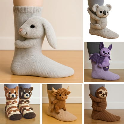 Cozy Animal Socks 🐾 – Cute, Comfy & Full of Personality!（副本）