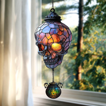 Miniyou™Vintage Gothic Skull Suncatcher