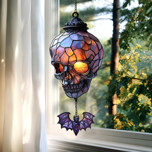 Miniyou™Vintage Gothic Skull Suncatcher