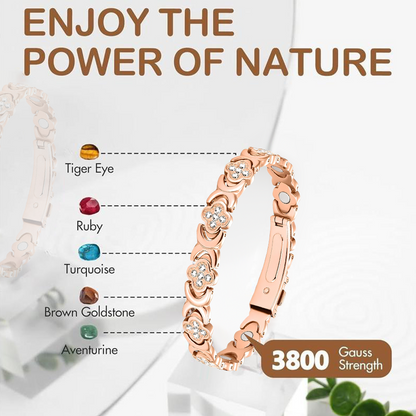 🔥 60% OFF – Last 3 Hours! ⏰ TAILEDEN® Magnetic Copper Bracelet for Women | Pure Copper + 3800 Gauss Magnets