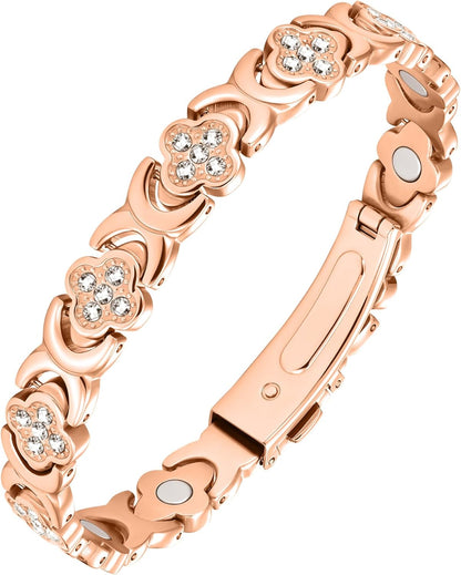 🔥 60% OFF – Last 3 Hours! ⏰ TAILEDEN® Magnetic Copper Bracelet for Women | Pure Copper + 3800 Gauss Magnets