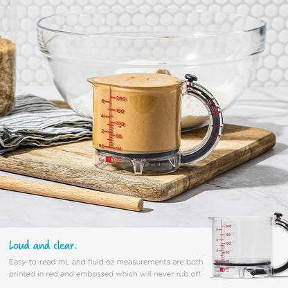 QIAWI ™4-in-1 Adjustable Measuring Cup
