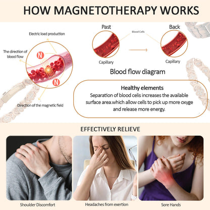 🔥 60% OFF – Last 3 Hours! ⏰ TAILEDEN® Magnetic Copper Bracelet for Women | Pure Copper + 3800 Gauss Magnets