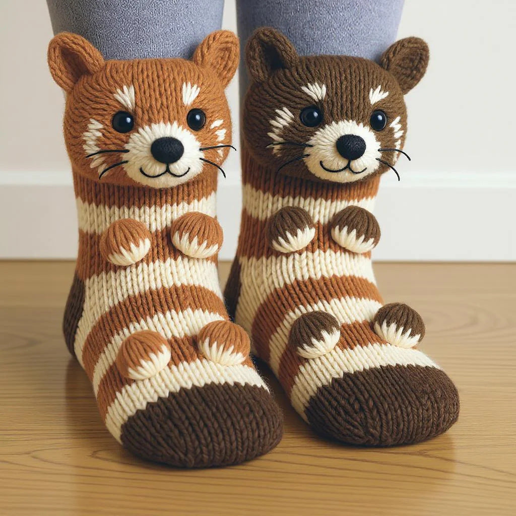 Cozy Animal Socks 🐾 – Cute, Comfy & Full of Personality!（副本）