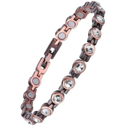 🔥 60% OFF – Last 3 Hours! ⏰ TAILEDEN® Magnetic Copper Bracelet for Women | Pure Copper + 3800 Gauss Magnets