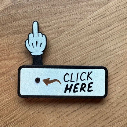 LOVILDS™The "Click Here" Surprise Button - Hilarious Prank Toy