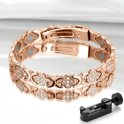 🔥 60% OFF – Last 3 Hours! ⏰ TAILEDEN® Magnetic Copper Bracelet for Women | Pure Copper + 3800 Gauss Magnets